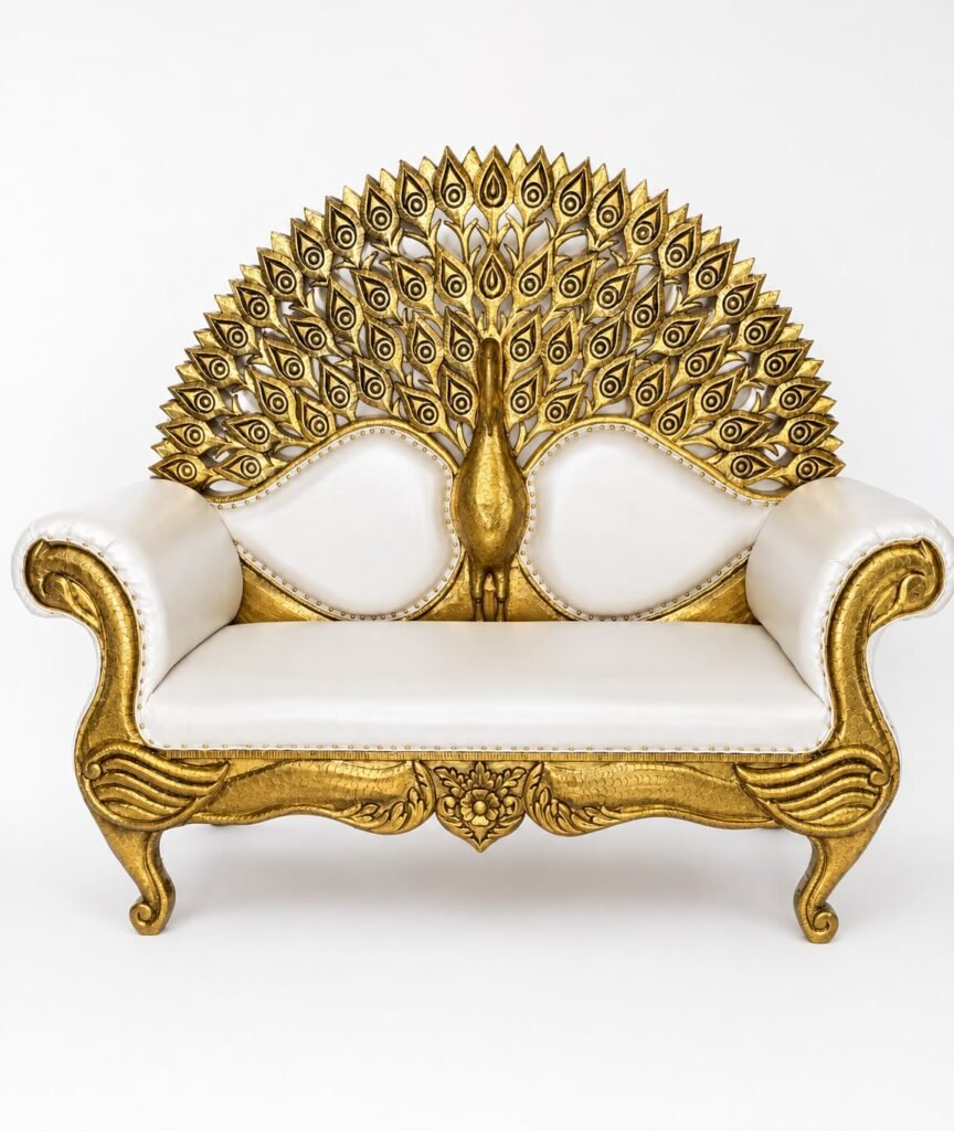 Peacock Throne sofa