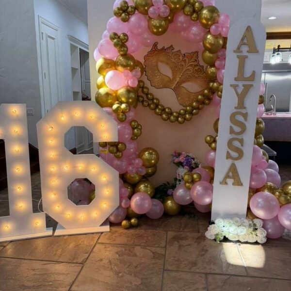 Sweet 16 - decor 3