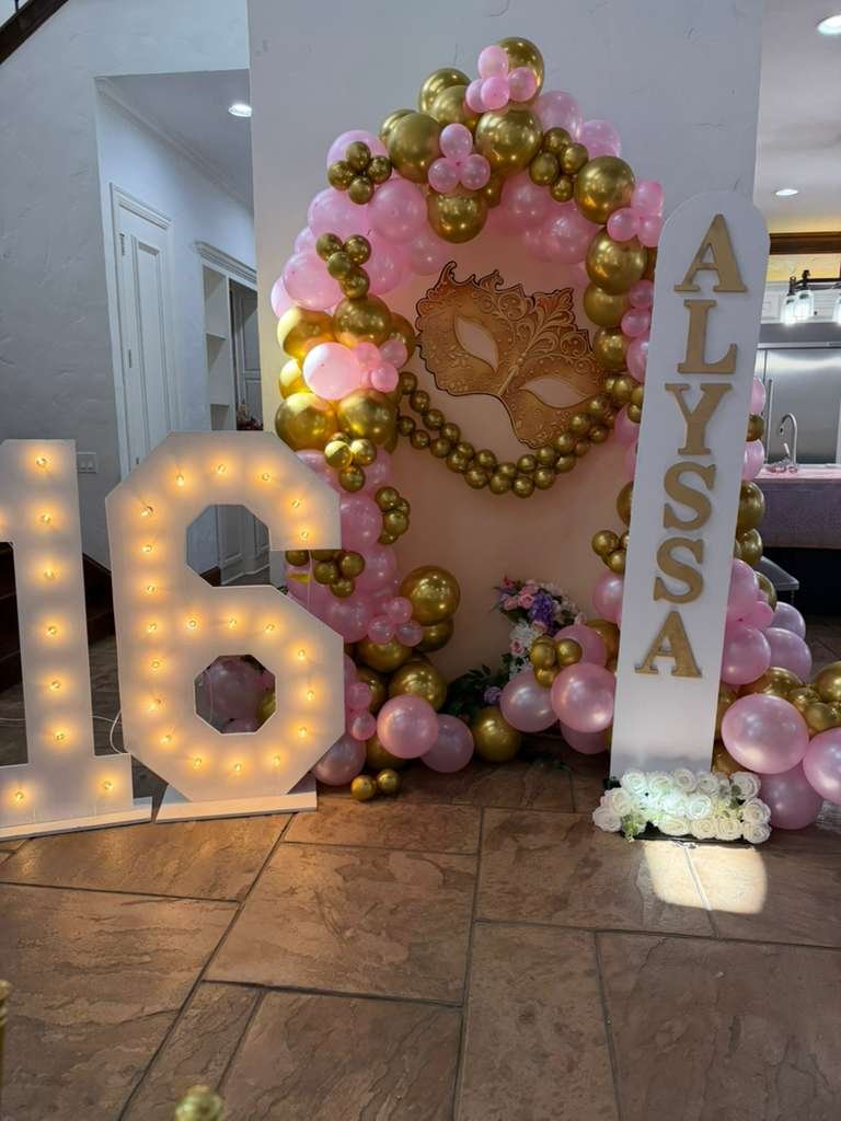 Sweet 16 - decor 3
