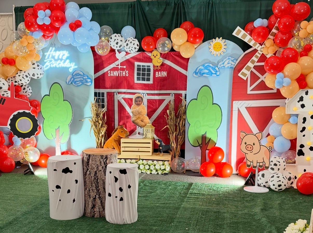 Birthday - Country farm2 decor
