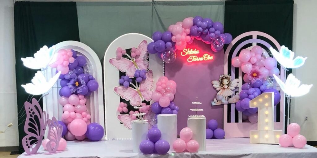 Birthday - Butterfly decor